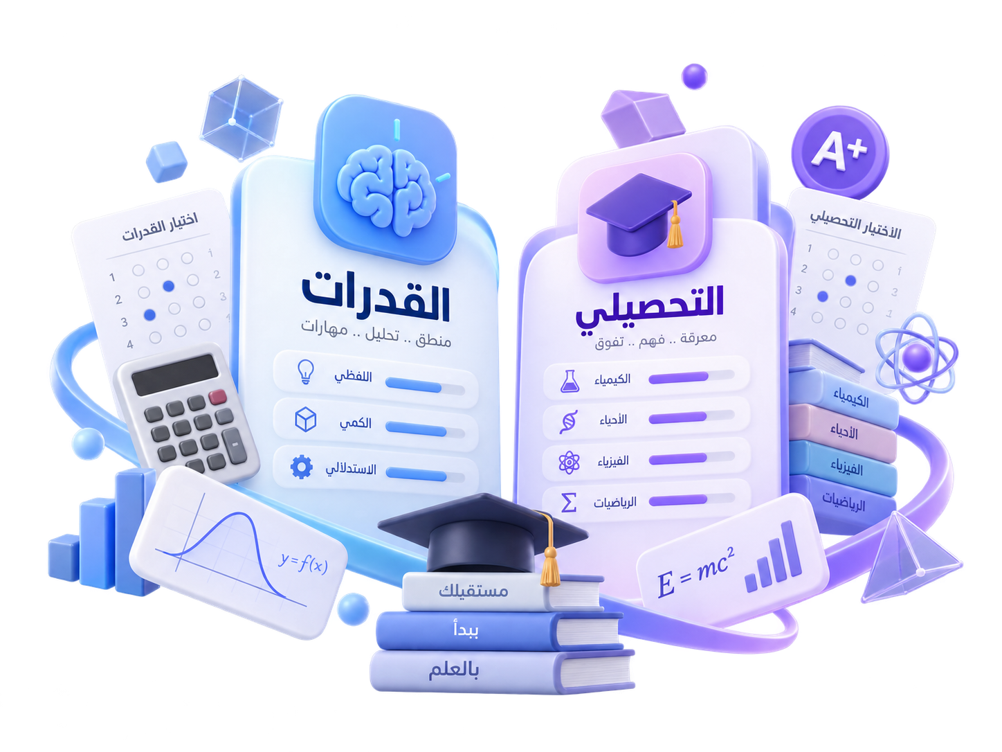 تطبيق الخوارزمي للقدرات والتحصيلي